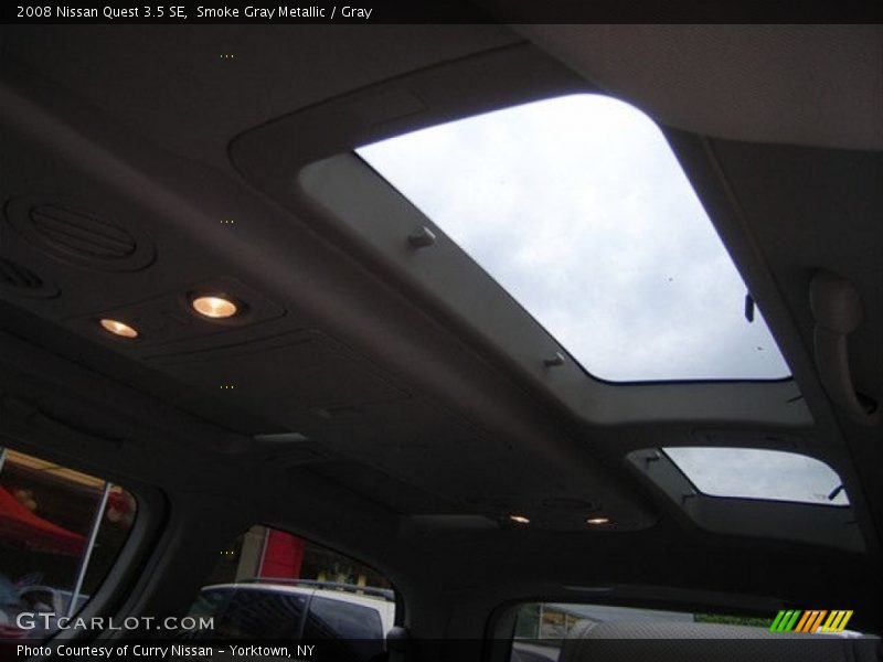 Smoke Gray Metallic / Gray 2008 Nissan Quest 3.5 SE