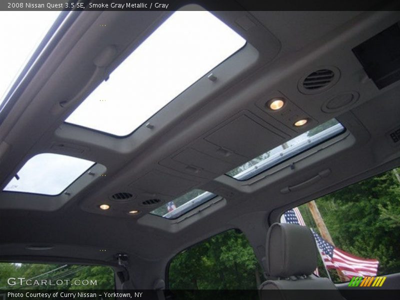 Smoke Gray Metallic / Gray 2008 Nissan Quest 3.5 SE