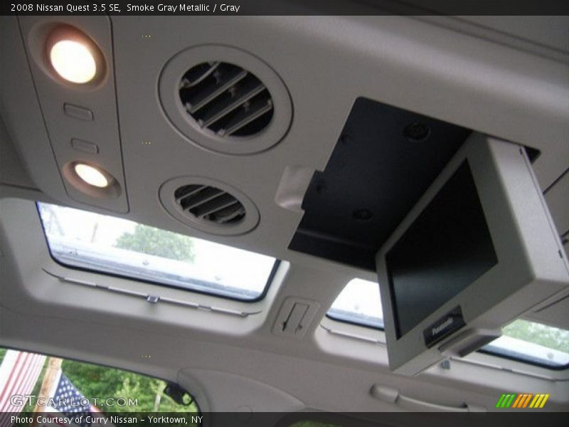 Smoke Gray Metallic / Gray 2008 Nissan Quest 3.5 SE