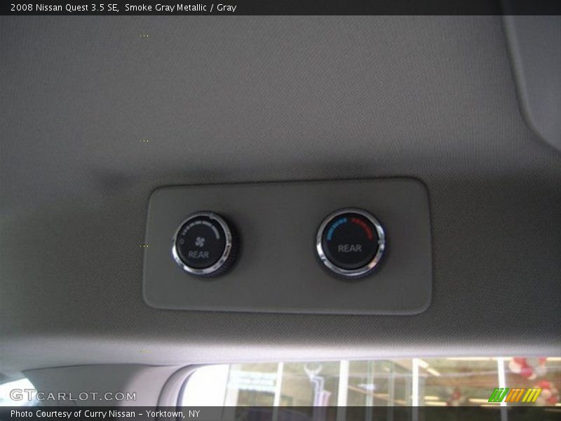 Smoke Gray Metallic / Gray 2008 Nissan Quest 3.5 SE