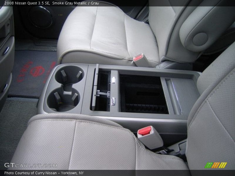 Smoke Gray Metallic / Gray 2008 Nissan Quest 3.5 SE