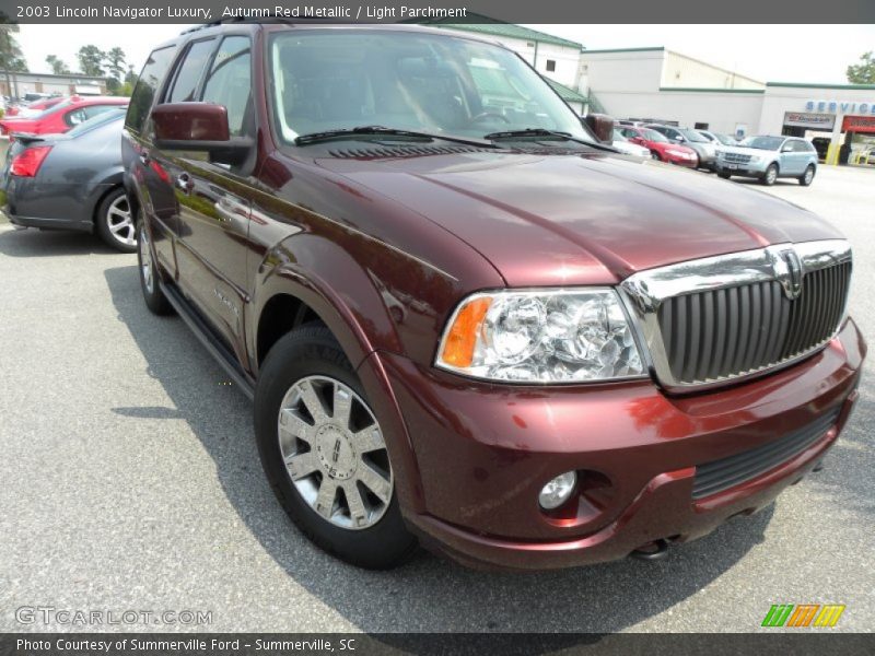  2003 Navigator Luxury Autumn Red Metallic