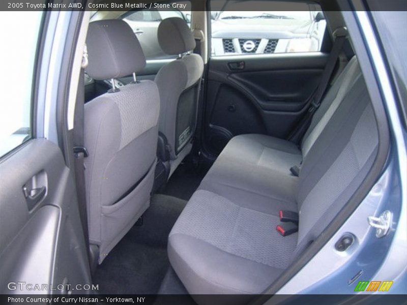 Cosmic Blue Metallic / Stone Gray 2005 Toyota Matrix AWD