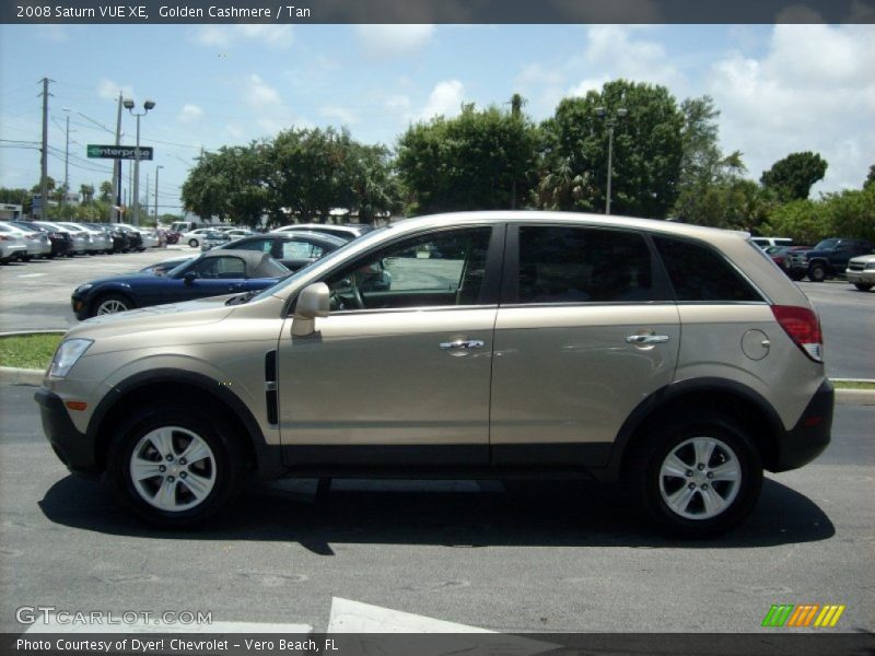 Golden Cashmere / Tan 2008 Saturn VUE XE