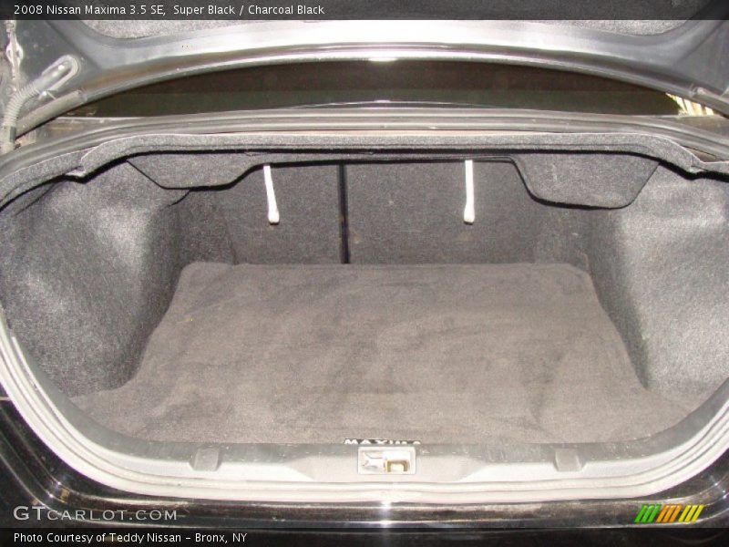 Super Black / Charcoal Black 2008 Nissan Maxima 3.5 SE
