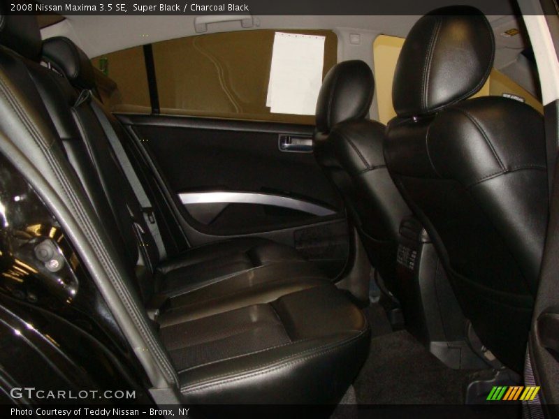 Super Black / Charcoal Black 2008 Nissan Maxima 3.5 SE