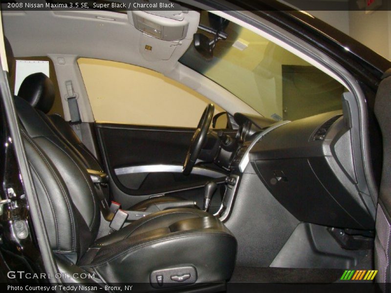Super Black / Charcoal Black 2008 Nissan Maxima 3.5 SE