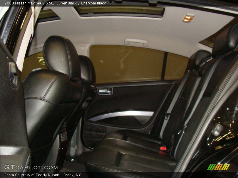 Super Black / Charcoal Black 2008 Nissan Maxima 3.5 SE