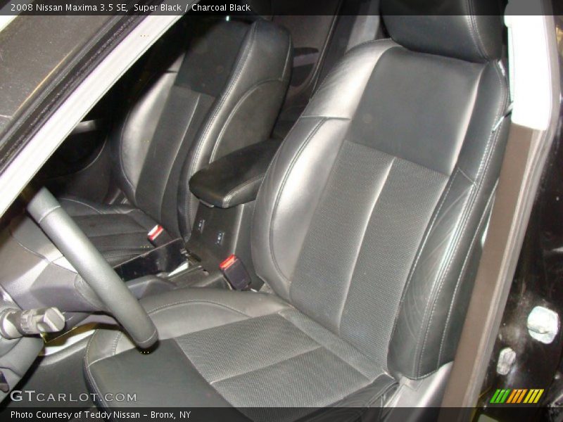 Super Black / Charcoal Black 2008 Nissan Maxima 3.5 SE