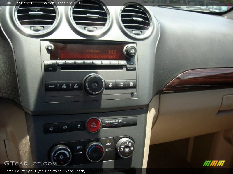 Golden Cashmere / Tan 2008 Saturn VUE XE