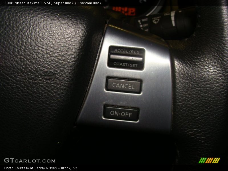 Super Black / Charcoal Black 2008 Nissan Maxima 3.5 SE
