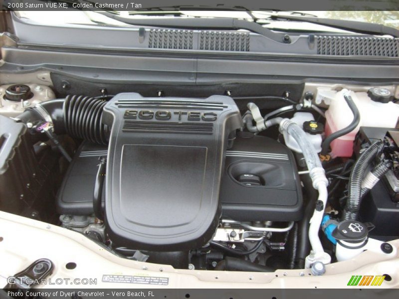 Golden Cashmere / Tan 2008 Saturn VUE XE
