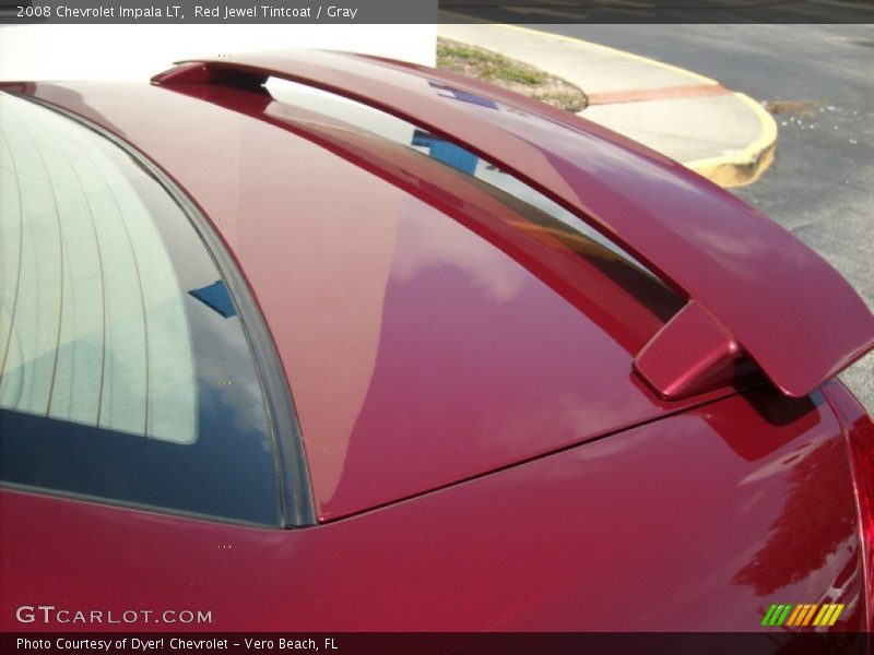 Red Jewel Tintcoat / Gray 2008 Chevrolet Impala LT