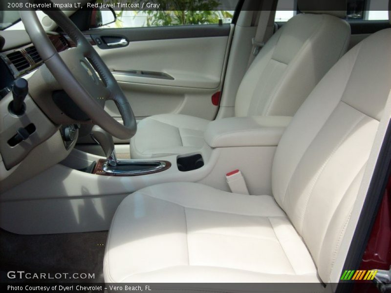 Red Jewel Tintcoat / Gray 2008 Chevrolet Impala LT