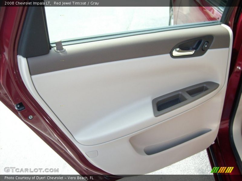 Red Jewel Tintcoat / Gray 2008 Chevrolet Impala LT
