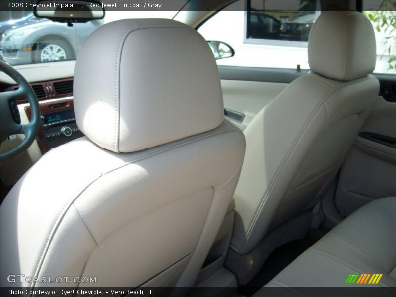 Red Jewel Tintcoat / Gray 2008 Chevrolet Impala LT