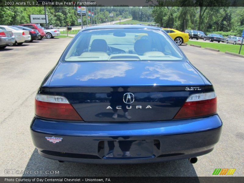 Eternal Blue Pearl / Parchment 2003 Acura TL 3.2