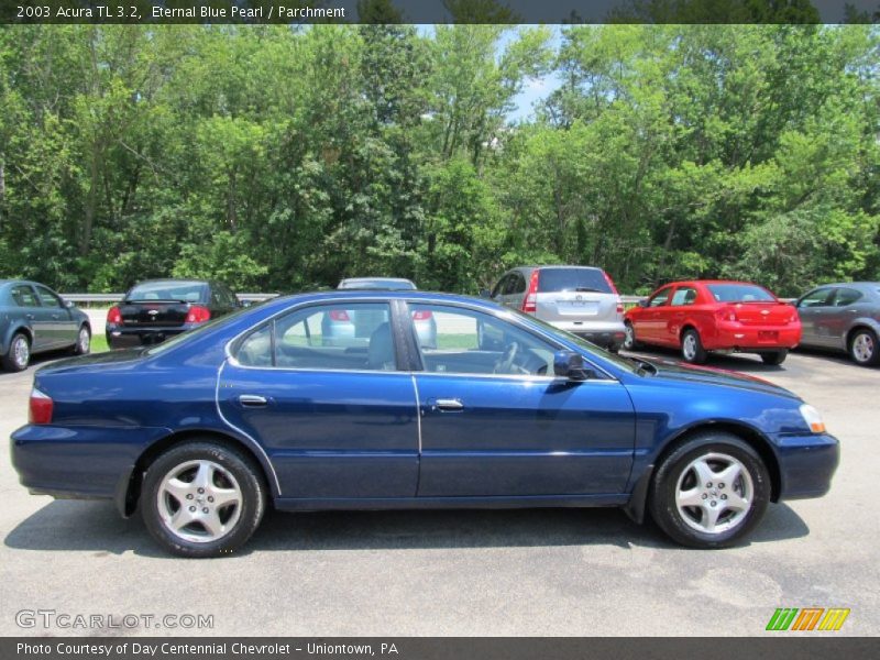 Eternal Blue Pearl / Parchment 2003 Acura TL 3.2