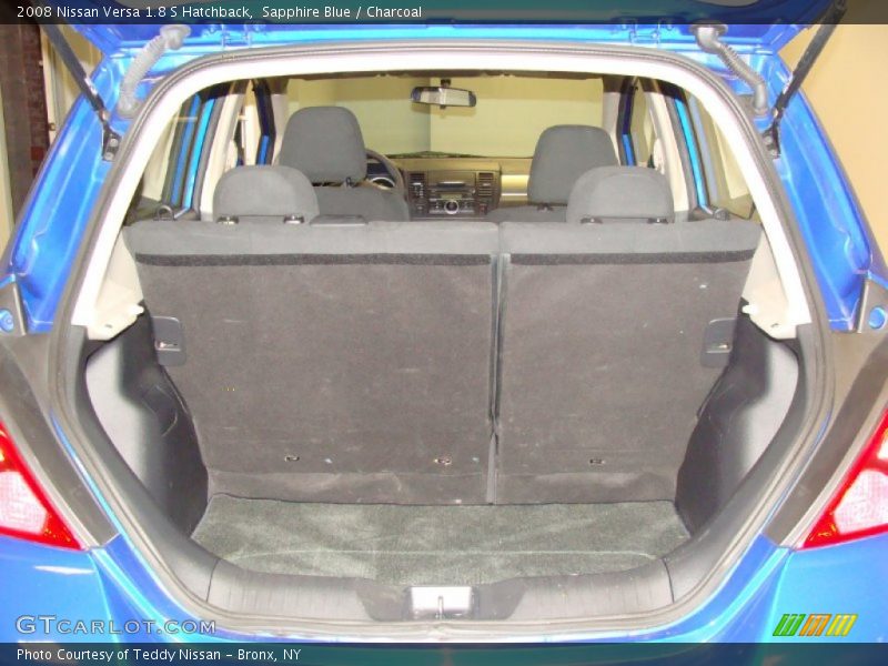Sapphire Blue / Charcoal 2008 Nissan Versa 1.8 S Hatchback