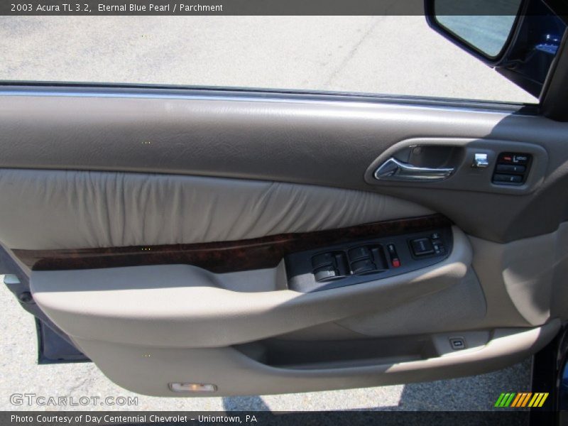 Eternal Blue Pearl / Parchment 2003 Acura TL 3.2