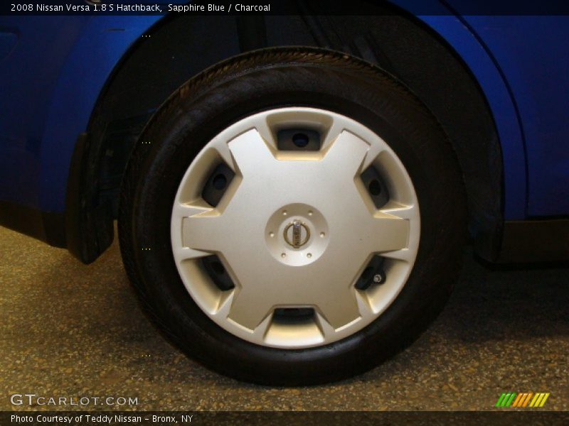 Sapphire Blue / Charcoal 2008 Nissan Versa 1.8 S Hatchback