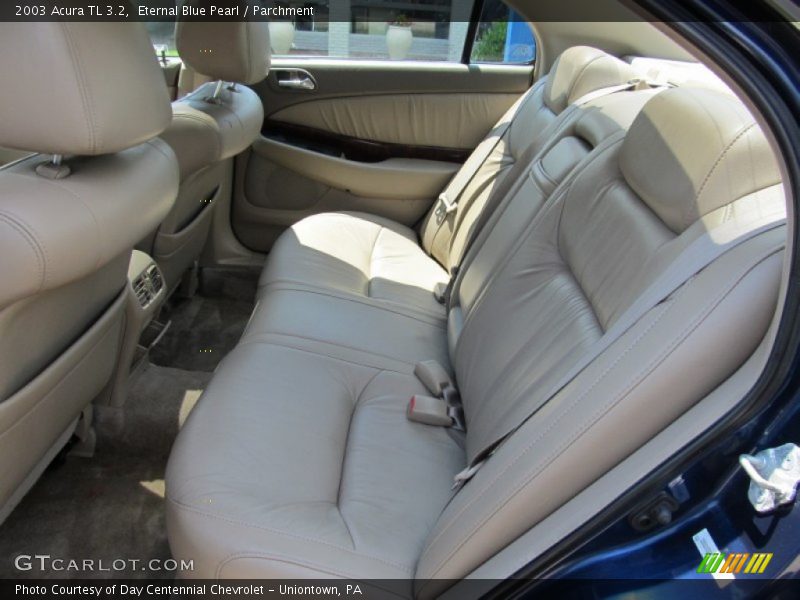 Eternal Blue Pearl / Parchment 2003 Acura TL 3.2
