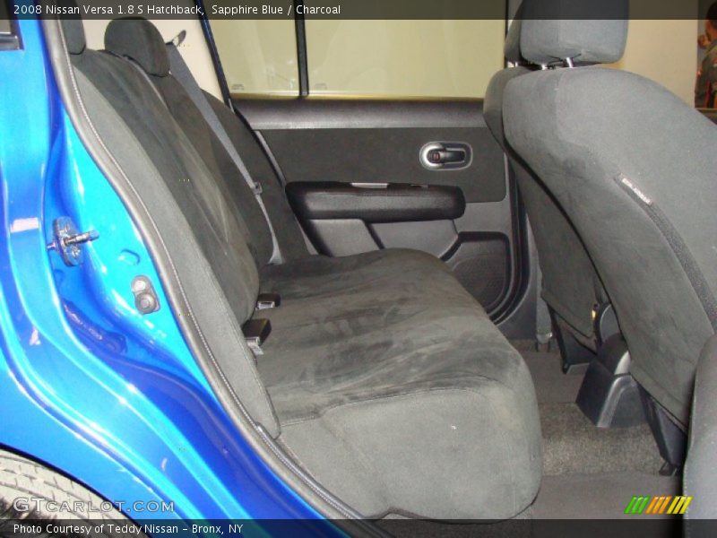 Sapphire Blue / Charcoal 2008 Nissan Versa 1.8 S Hatchback