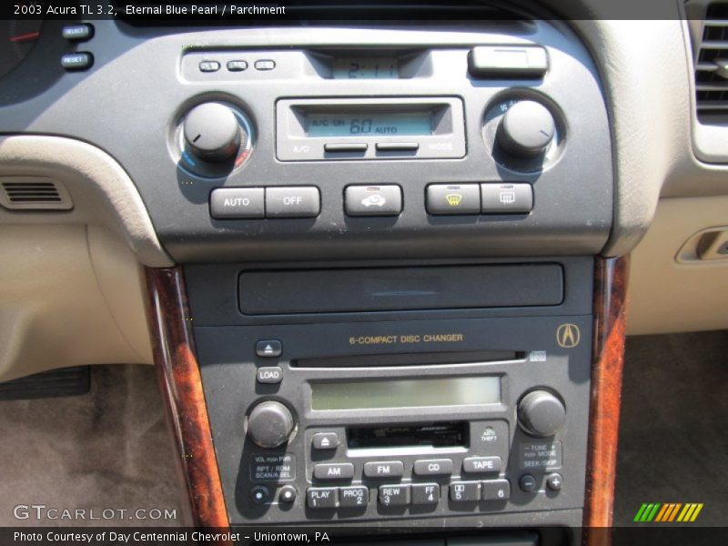 Eternal Blue Pearl / Parchment 2003 Acura TL 3.2