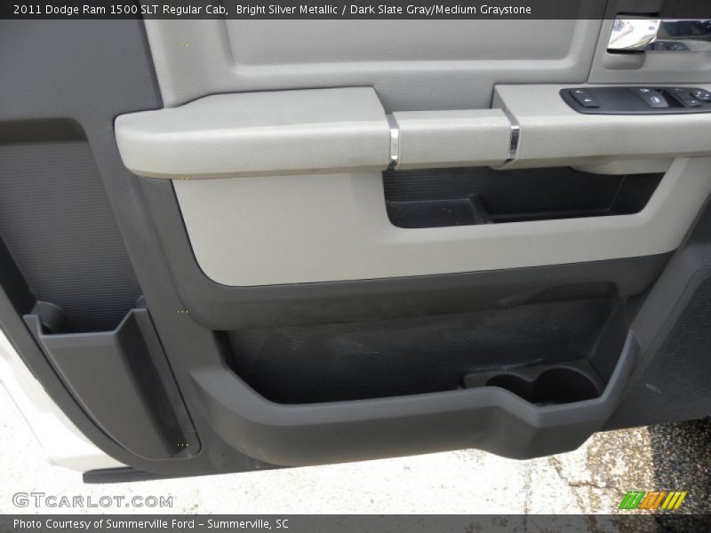 Bright Silver Metallic / Dark Slate Gray/Medium Graystone 2011 Dodge Ram 1500 SLT Regular Cab