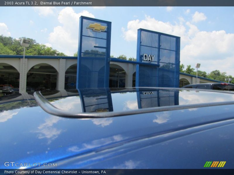 Eternal Blue Pearl / Parchment 2003 Acura TL 3.2