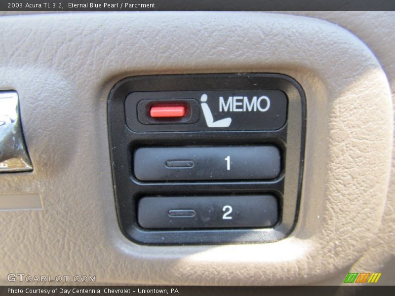Eternal Blue Pearl / Parchment 2003 Acura TL 3.2