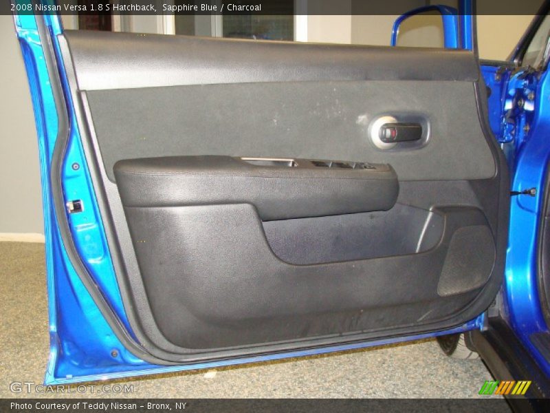Sapphire Blue / Charcoal 2008 Nissan Versa 1.8 S Hatchback