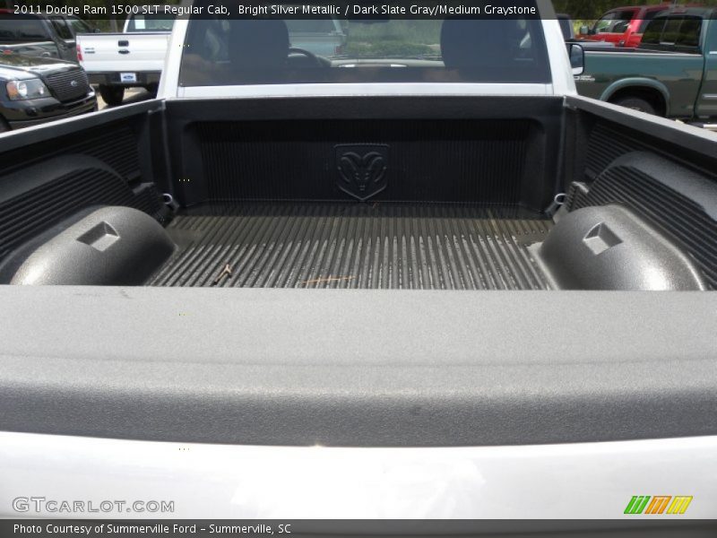Bright Silver Metallic / Dark Slate Gray/Medium Graystone 2011 Dodge Ram 1500 SLT Regular Cab