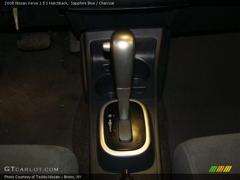Sapphire Blue / Charcoal 2008 Nissan Versa 1.8 S Hatchback