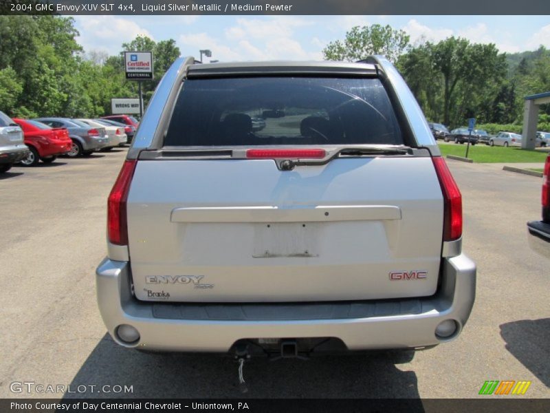 Liquid Silver Metallic / Medium Pewter 2004 GMC Envoy XUV SLT 4x4
