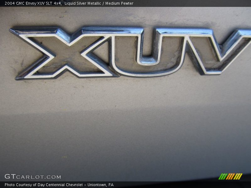 Liquid Silver Metallic / Medium Pewter 2004 GMC Envoy XUV SLT 4x4