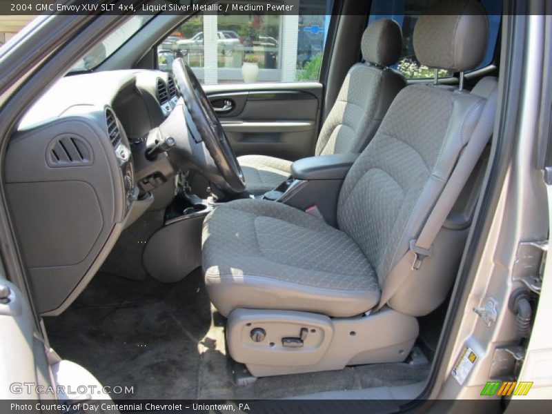 Liquid Silver Metallic / Medium Pewter 2004 GMC Envoy XUV SLT 4x4