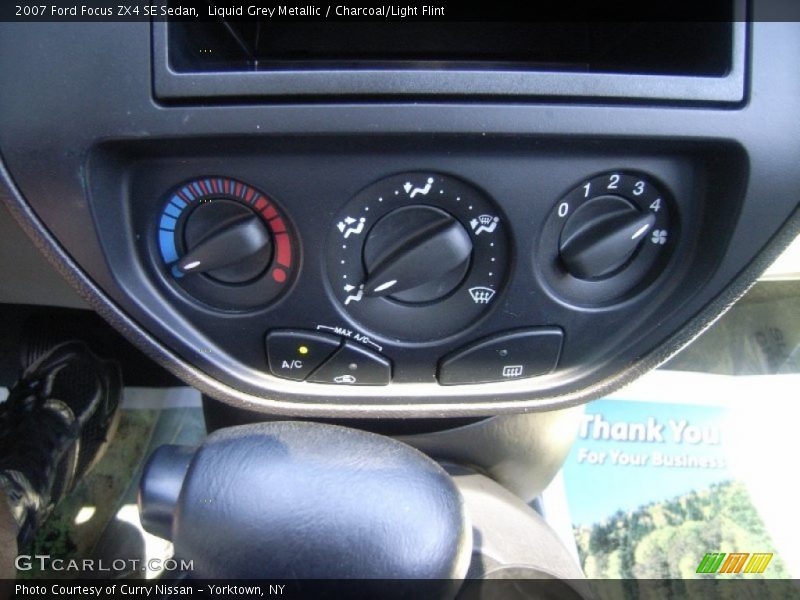 Liquid Grey Metallic / Charcoal/Light Flint 2007 Ford Focus ZX4 SE Sedan