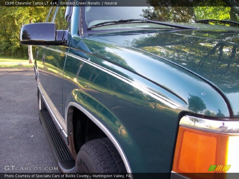 Emerald Green Metallic / Neutral 1998 Chevrolet Tahoe LT 4x4