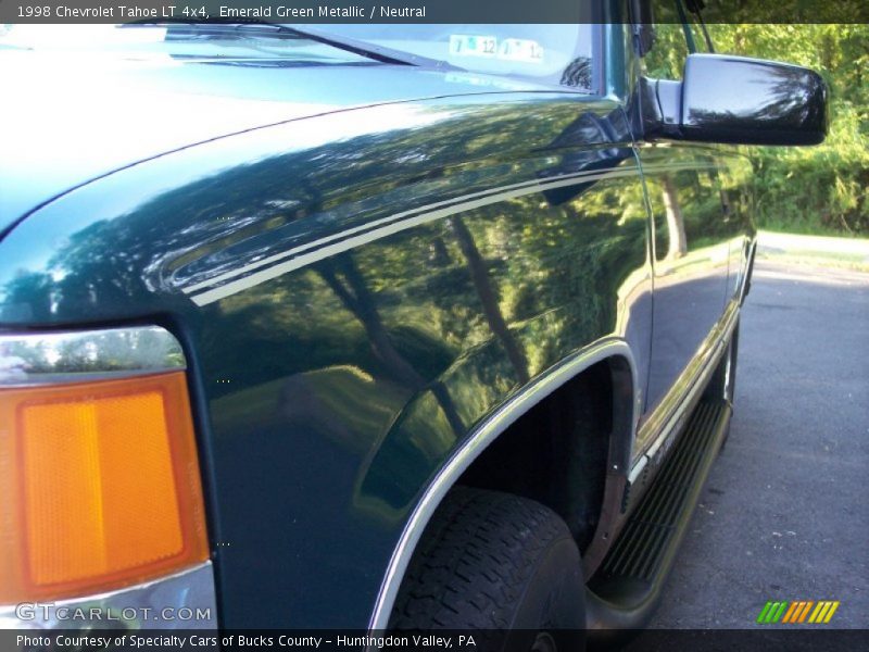 Emerald Green Metallic / Neutral 1998 Chevrolet Tahoe LT 4x4