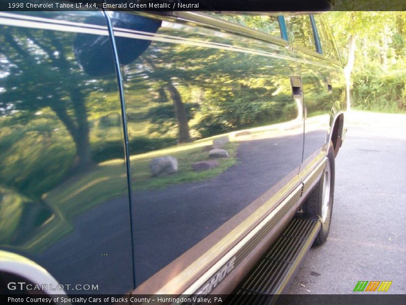 Emerald Green Metallic / Neutral 1998 Chevrolet Tahoe LT 4x4