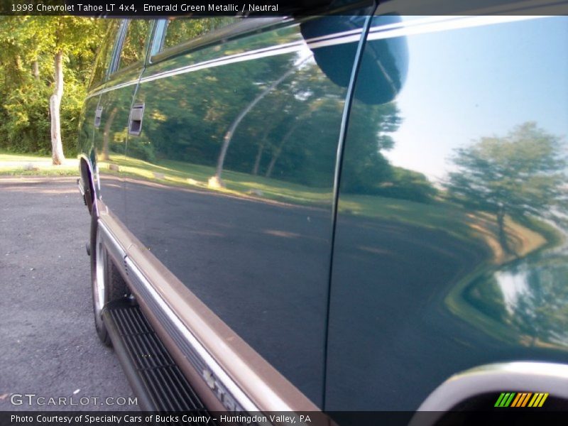 Emerald Green Metallic / Neutral 1998 Chevrolet Tahoe LT 4x4