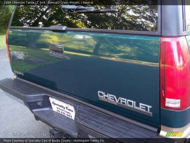 Emerald Green Metallic / Neutral 1998 Chevrolet Tahoe LT 4x4