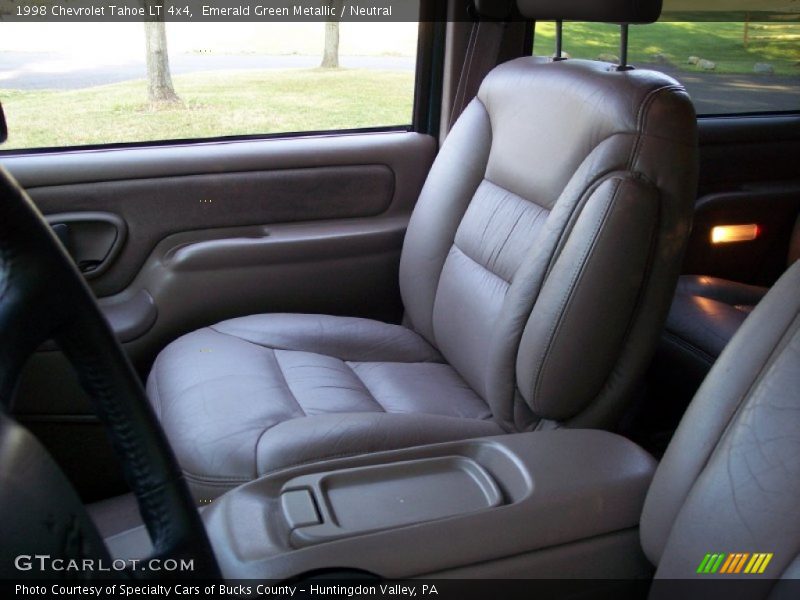 Emerald Green Metallic / Neutral 1998 Chevrolet Tahoe LT 4x4