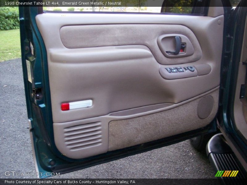 Emerald Green Metallic / Neutral 1998 Chevrolet Tahoe LT 4x4