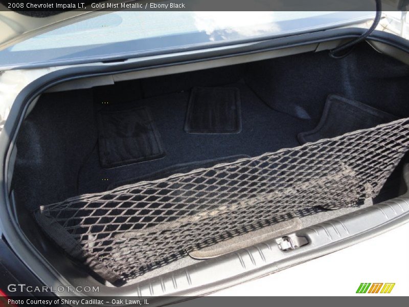 Gold Mist Metallic / Ebony Black 2008 Chevrolet Impala LT