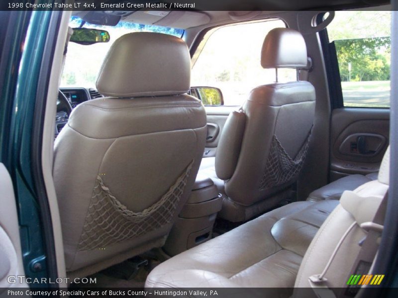 Emerald Green Metallic / Neutral 1998 Chevrolet Tahoe LT 4x4