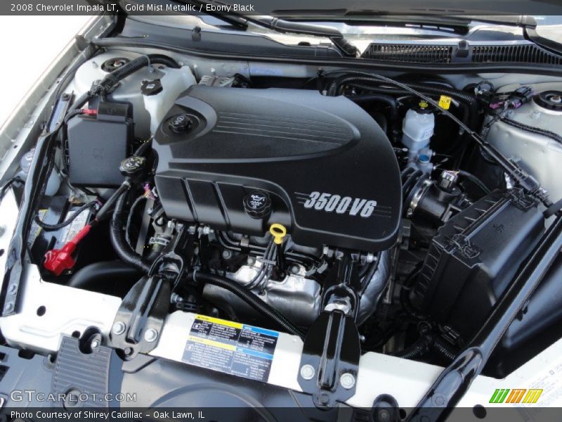 Gold Mist Metallic / Ebony Black 2008 Chevrolet Impala LT