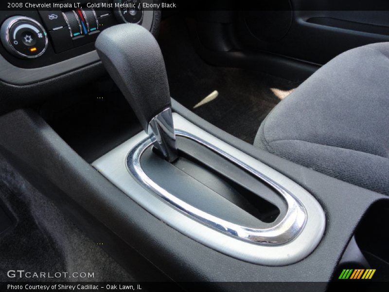 Gold Mist Metallic / Ebony Black 2008 Chevrolet Impala LT