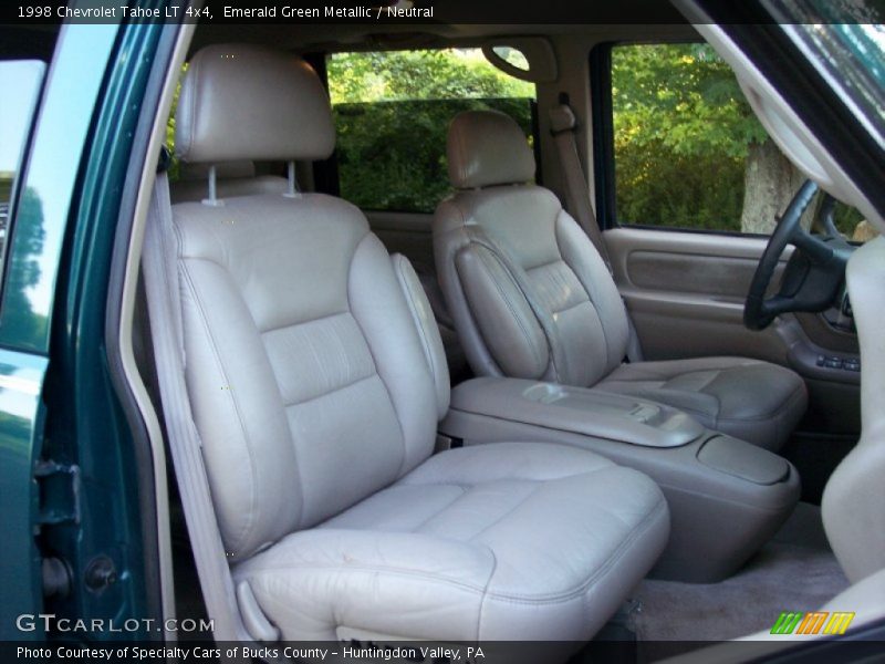 Emerald Green Metallic / Neutral 1998 Chevrolet Tahoe LT 4x4